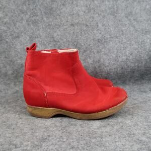 Cat & Jack Shoes Kids Toddler 10 Boots Red Zip Casual Comfort Winter Play Bootie